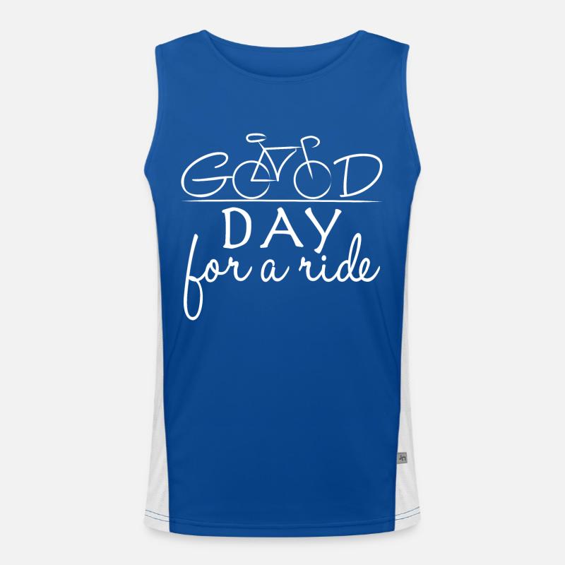 Vélo de course Débardeur respirant contrasté Homme 