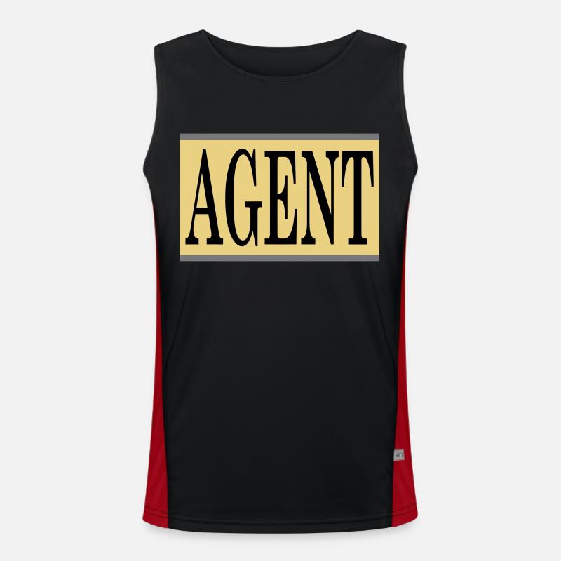 agent Débardeur respirant contrasté Homme 