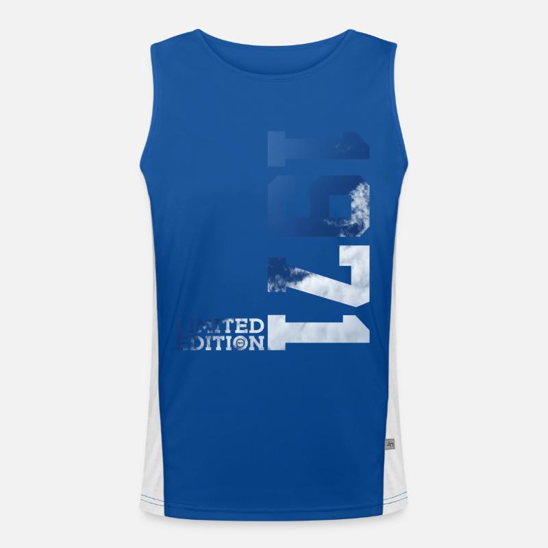 LIMITED EDITION 1971 55TH BIRTHDAY Men's Functional Contrast Tank Top 