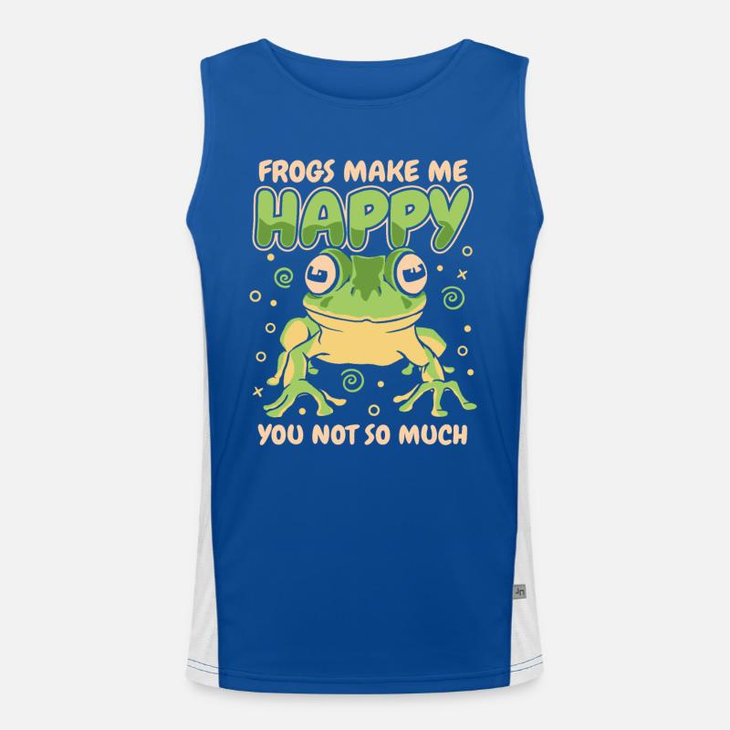 Crapaud grenouille Débardeur respirant contrasté Homme 