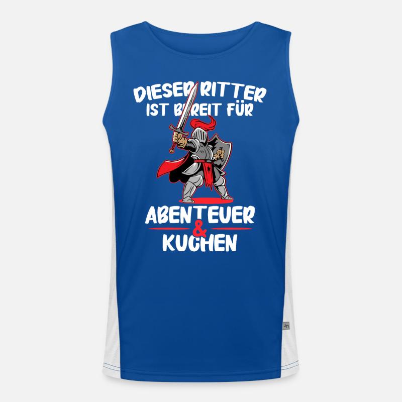 Geschenk 4 Jahre Geburtstagskind Funktionelles Kontrast-Tank Top für Männer 