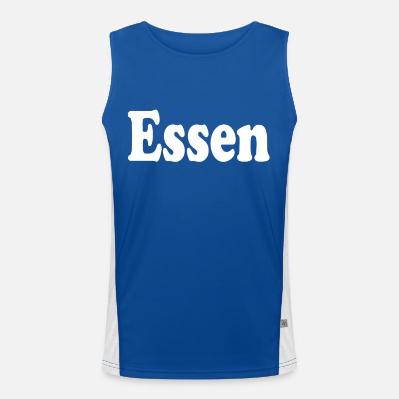 essen Funktionelles Kontrast-Tank Top für Männer 