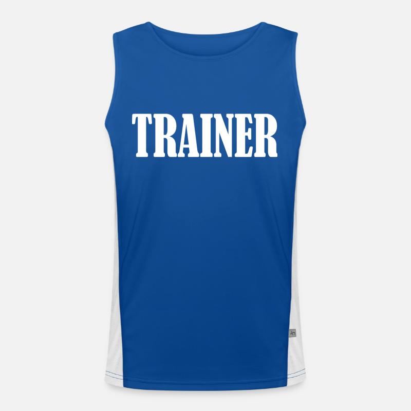 Trainer Men's Functional Contrast Tank Top 