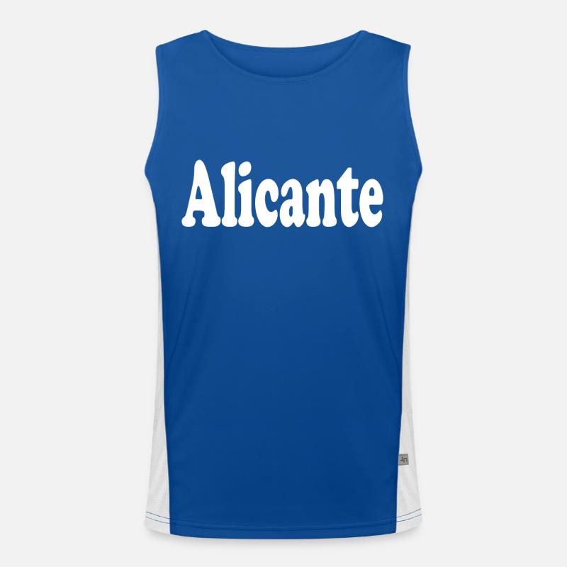 Alicante Funktionelles Kontrast-Tank Top für Männer 
