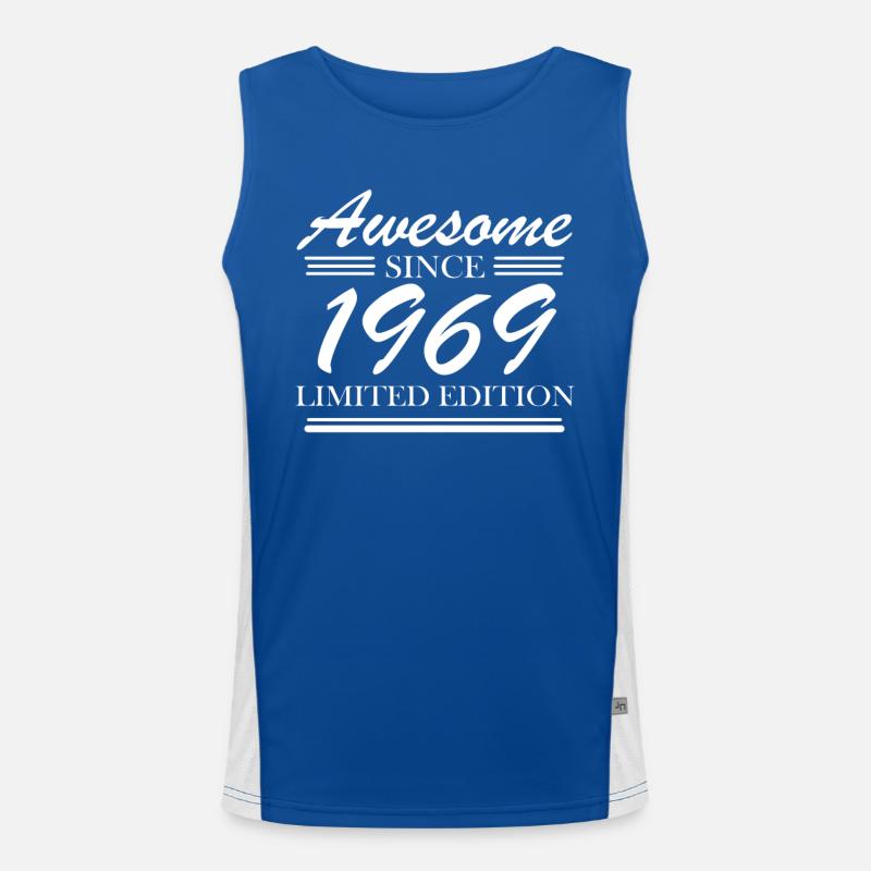 1969 Men's Functional Contrast Tank Top 