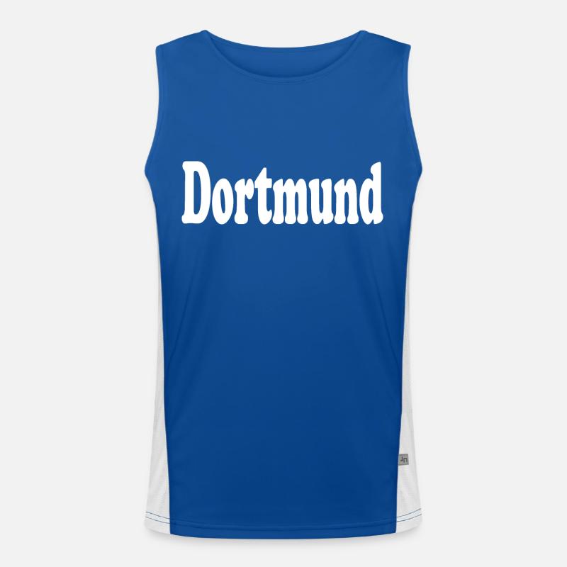 Dortmund Men's Functional Contrast Tank Top 