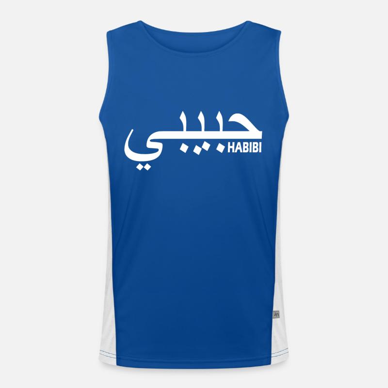 HABIBI Funktionelles Kontrast-Tank Top für Männer 