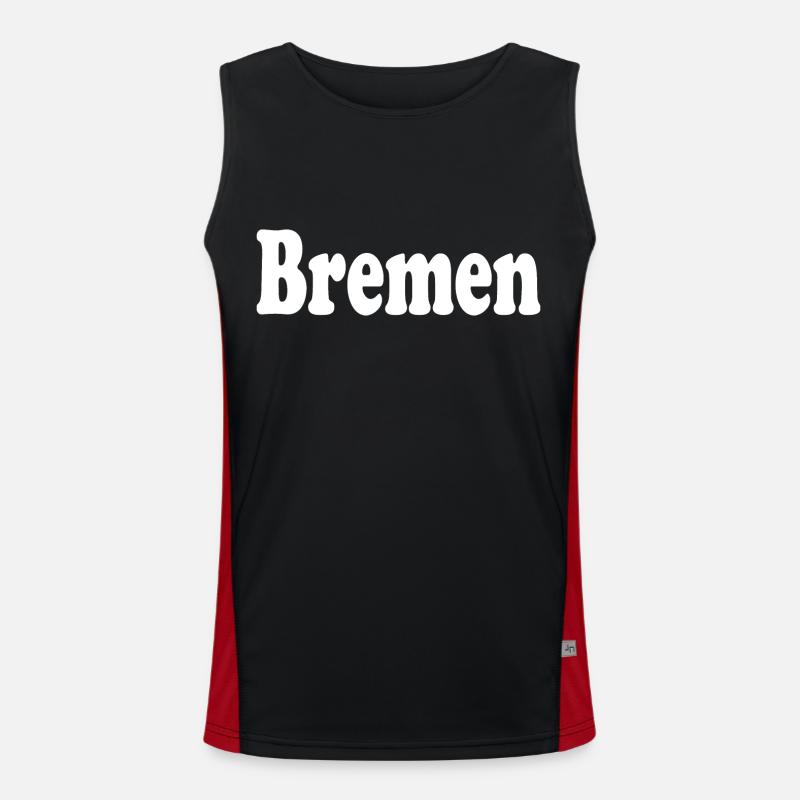 Bremen Men's Functional Contrast Tank Top 