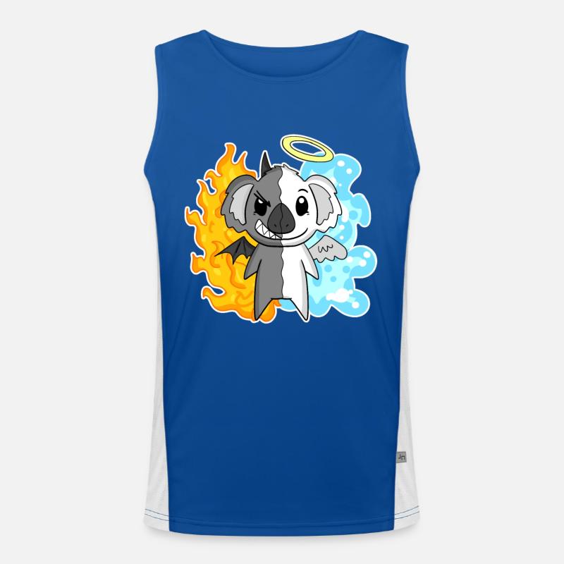 Koala - Angels and Devils Men's Functional Contrast Tank Top 