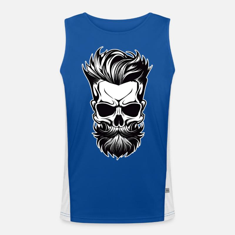 Cooler Rudeboy Funktionelles Kontrast-Tank Top für Männer 
