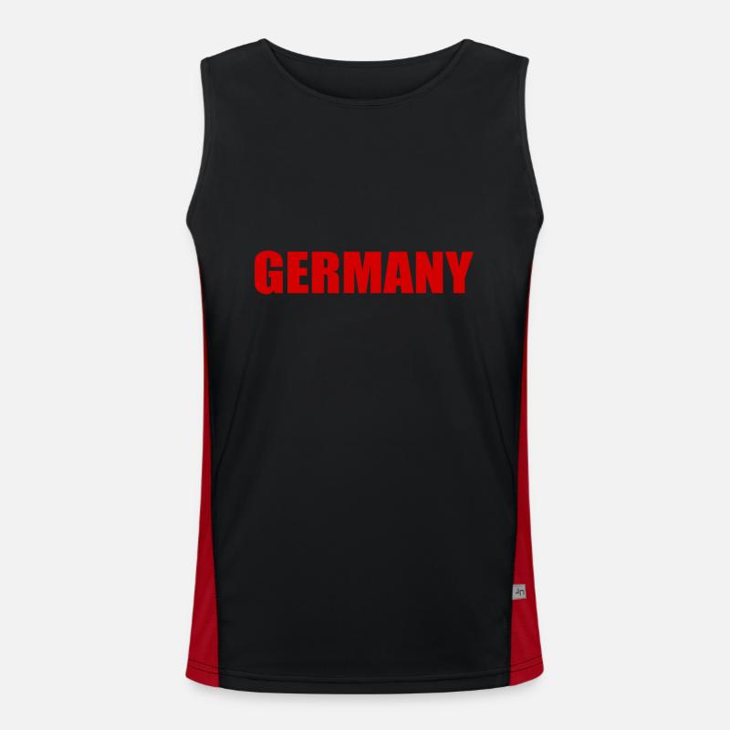 Germany Débardeur respirant contrasté Homme 