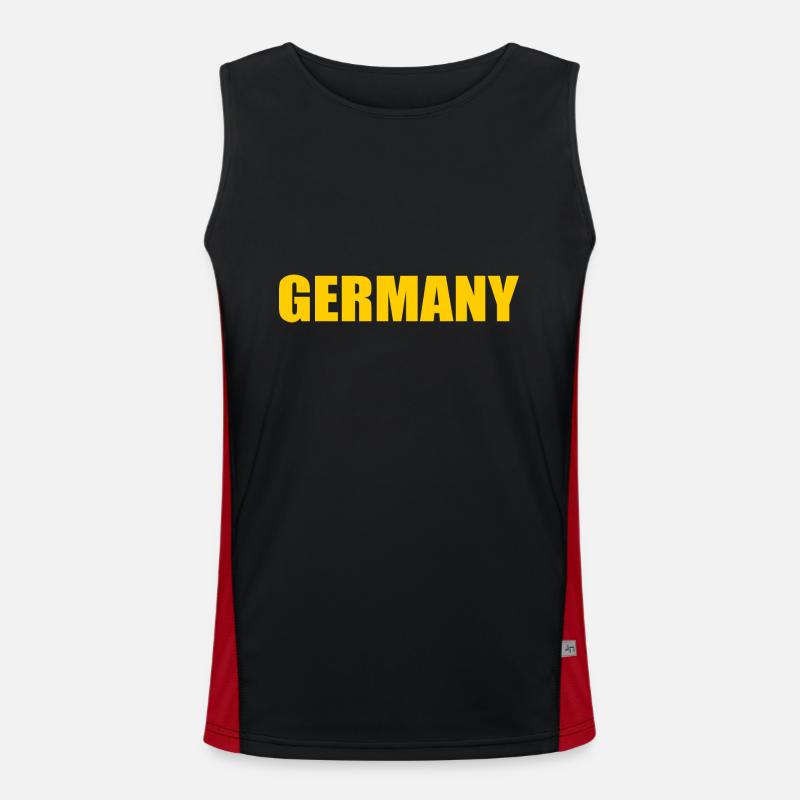 Germany Débardeur respirant contrasté Homme 