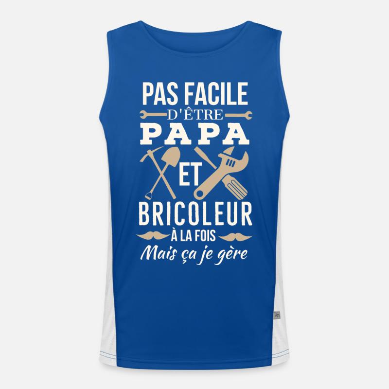 Papa Bricoleur Débardeur respirant contrasté Homme 