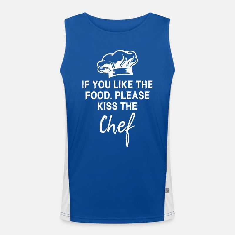 Chef cuisinier Débardeur respirant contrasté Homme 