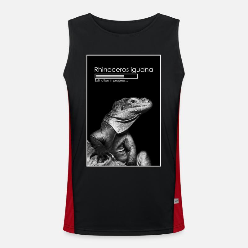 Extinction in progress Men's Functional Contrast Tank Top 