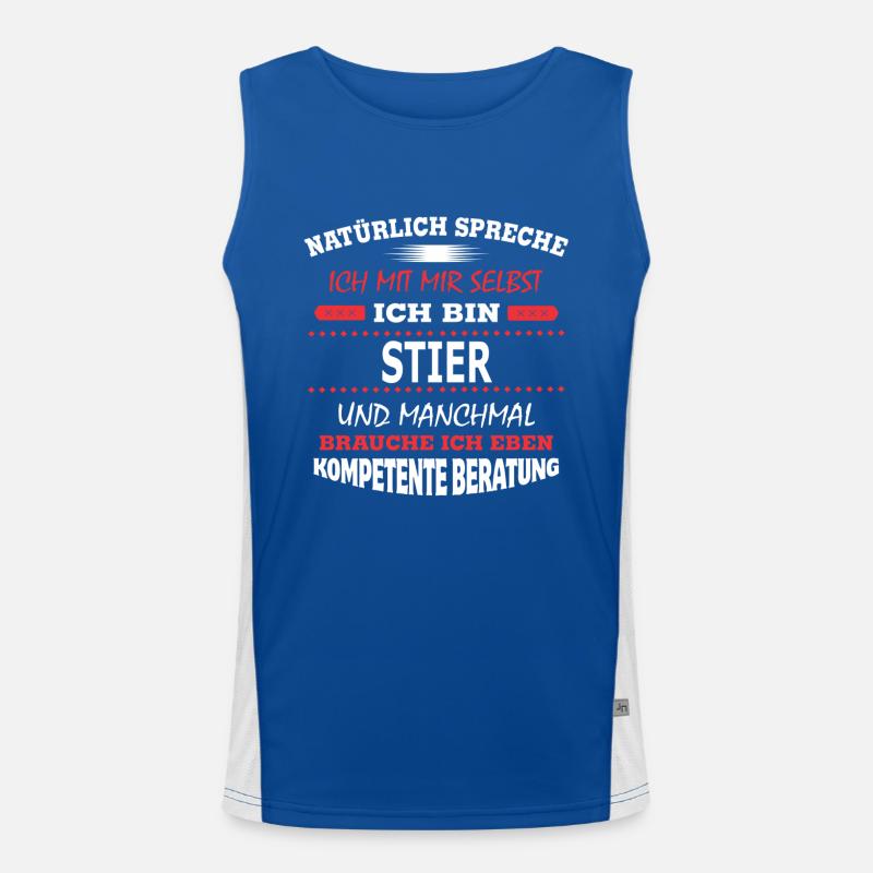 STIER Funktionelles Kontrast-Tank Top für Männer 