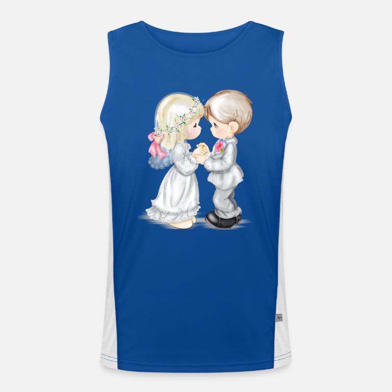 Wedding Men's Functional Contrast Tank Top 