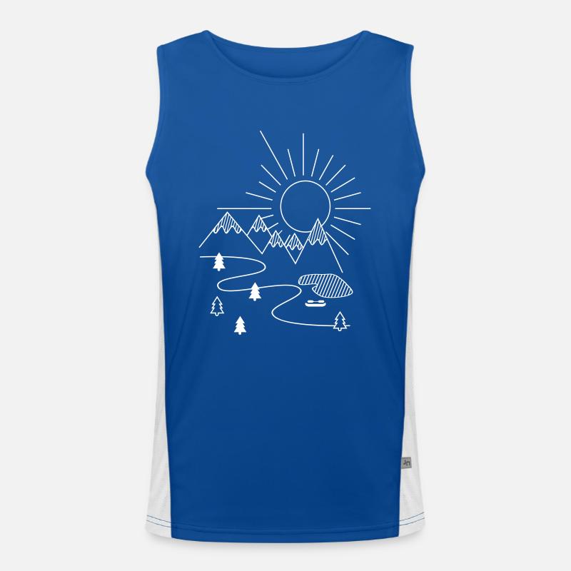 Kayak Men's Functional Contrast Tank Top 