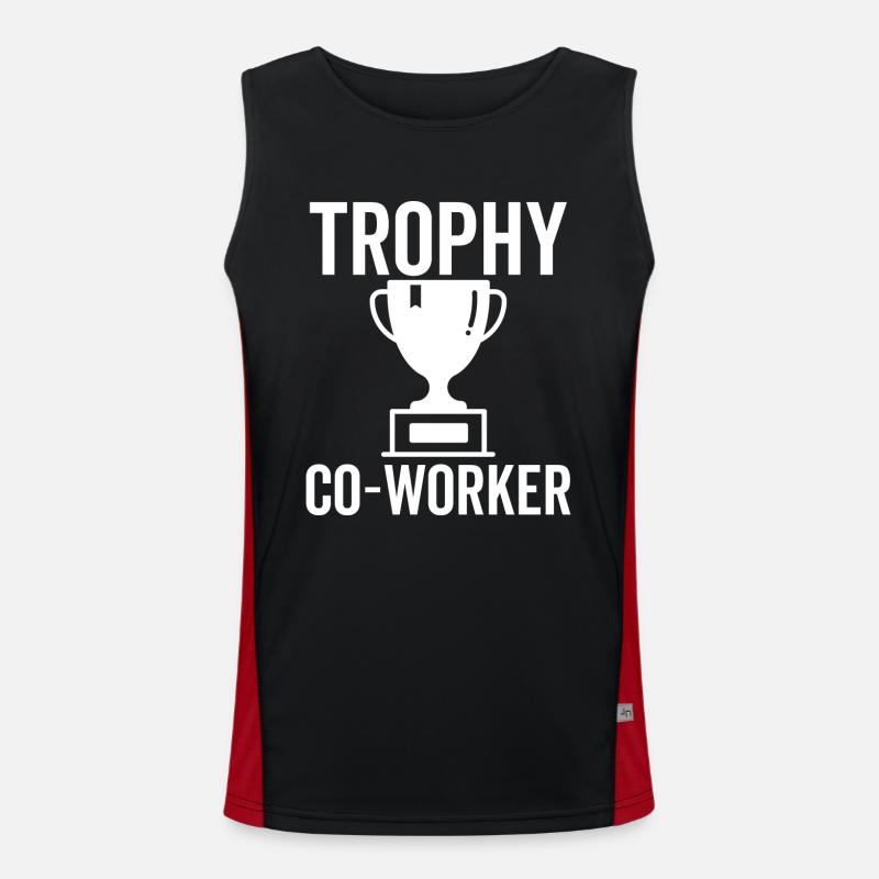 Trophy Co-Worker Men's Functional Contrast Tank Top 