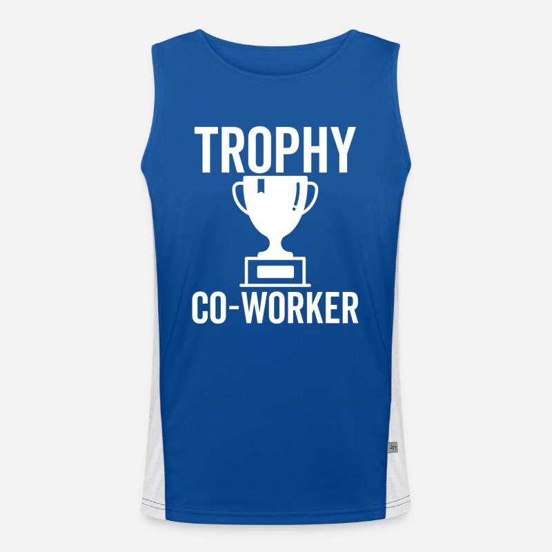 Trophy Co-Worker Men's Functional Contrast Tank Top 