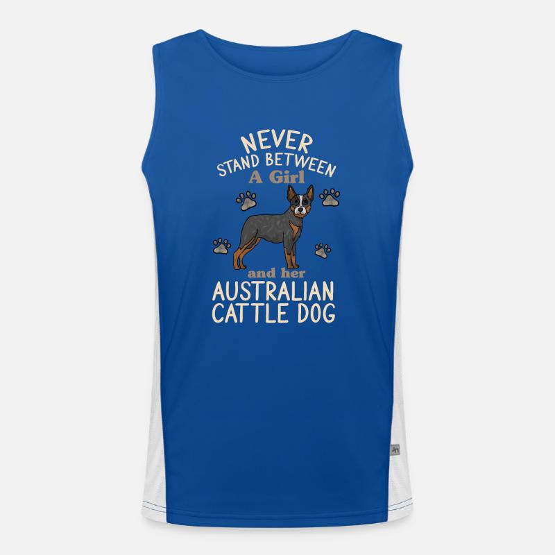 Bouvier australien Débardeur respirant contrasté Homme 