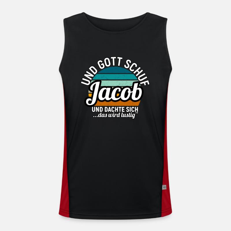 Jacob Funktionelles Kontrast-Tank Top für Männer 