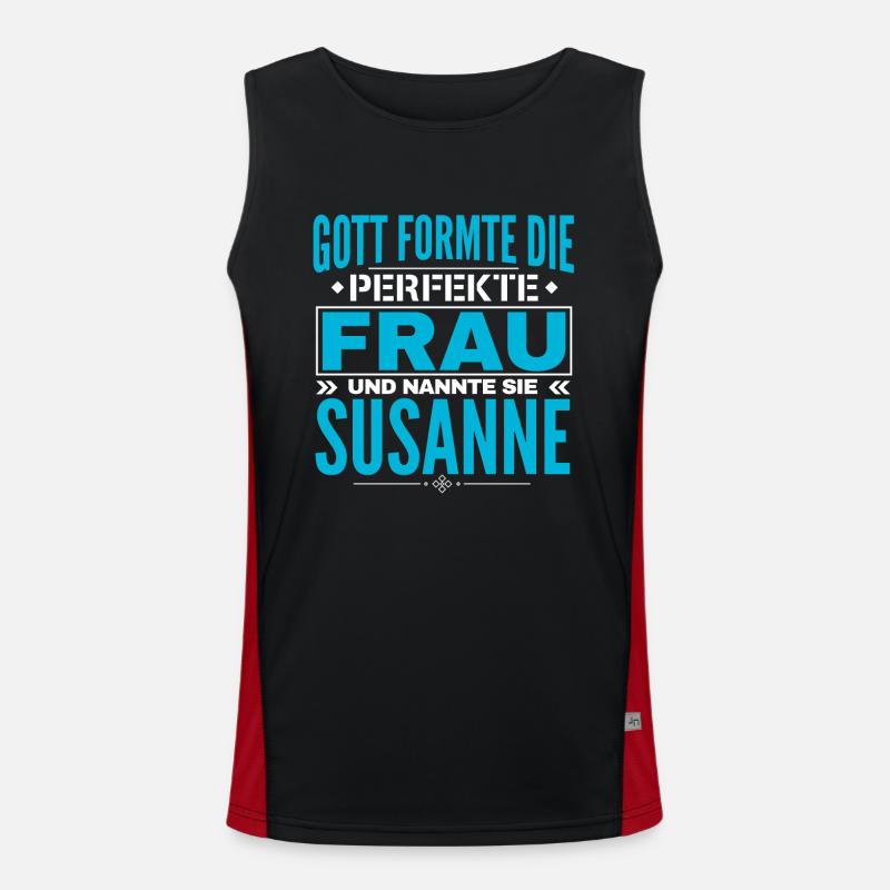 Conception de nom de Susanne Débardeur respirant contrasté Homme 
