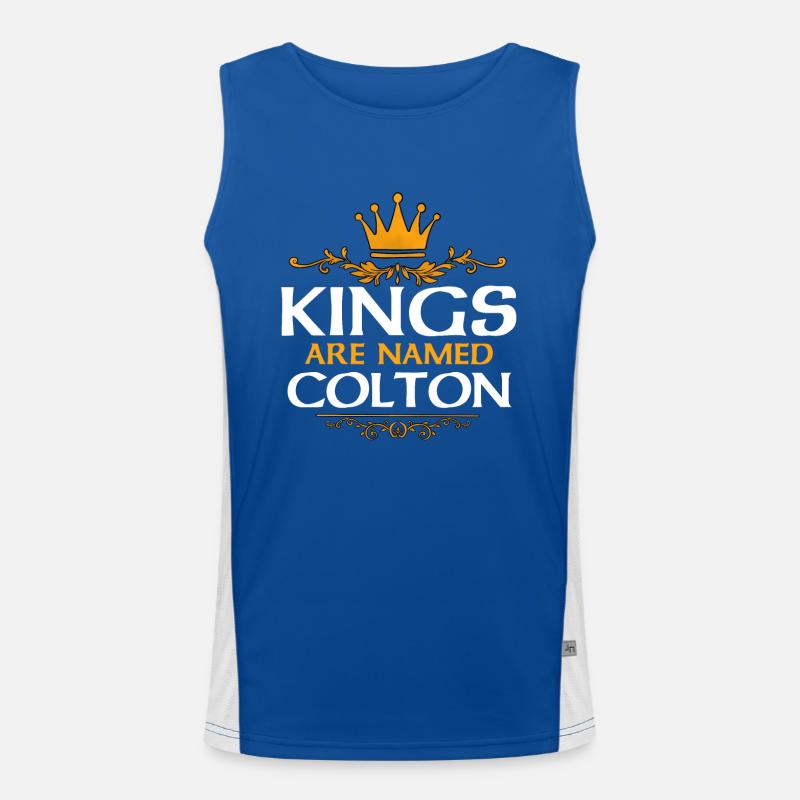 Colton Funktionelles Kontrast-Tank Top für Männer 
