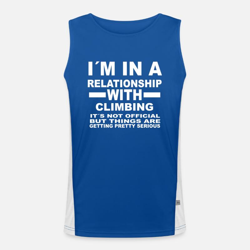 relation avec CLIMBING Débardeur respirant contrasté Homme 