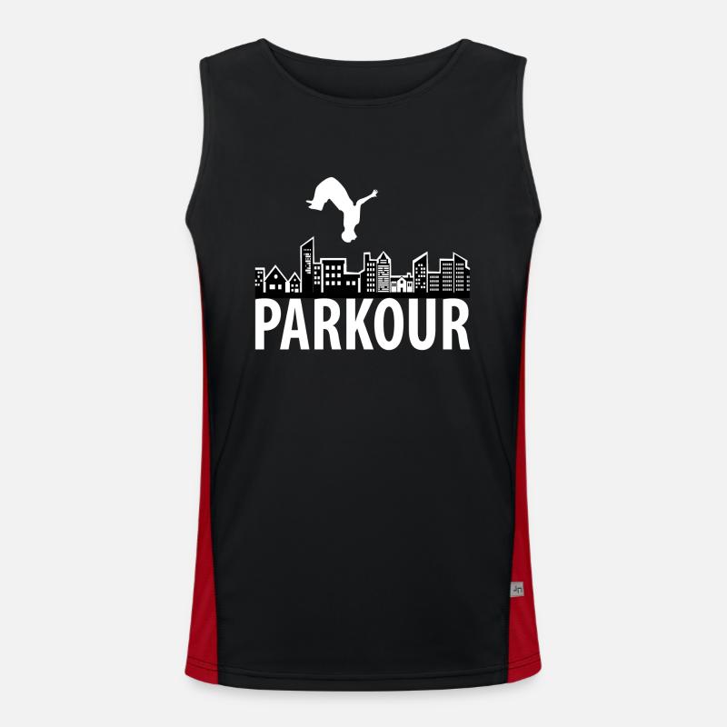 Parkour Débardeur respirant contrasté Homme 