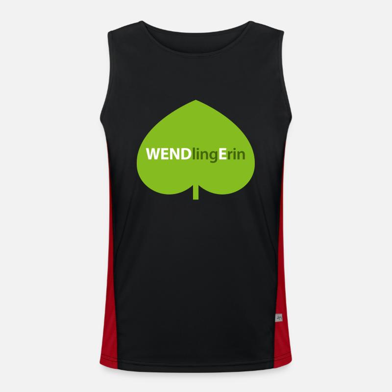 WENDlingErin Funktionelles Kontrast-Tank Top für Männer 