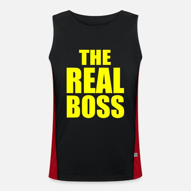 The real boss Débardeur respirant contrasté Homme 