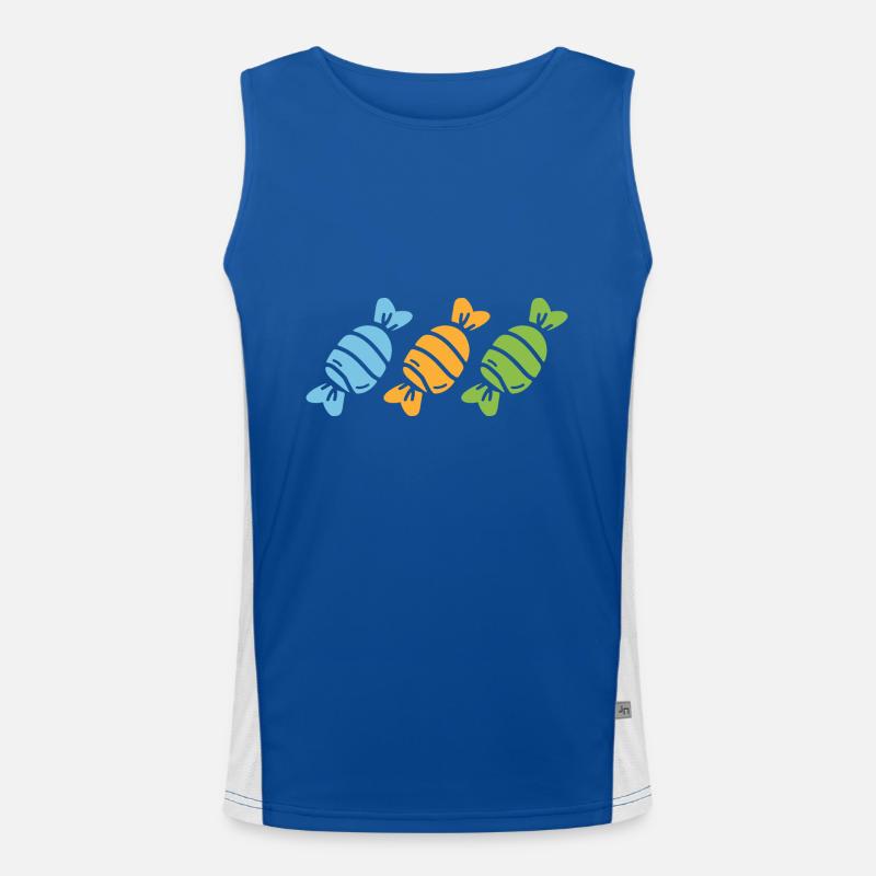 candy Men's Functional Contrast Tank Top 