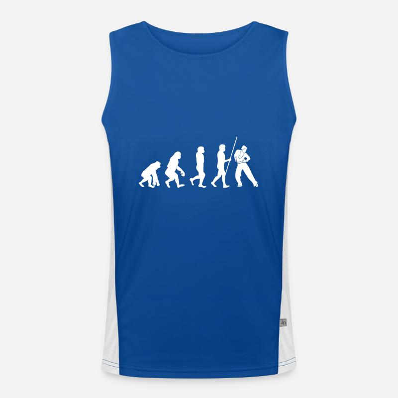 Salsa Dance Dancer Men's Functional Contrast Tank Top 