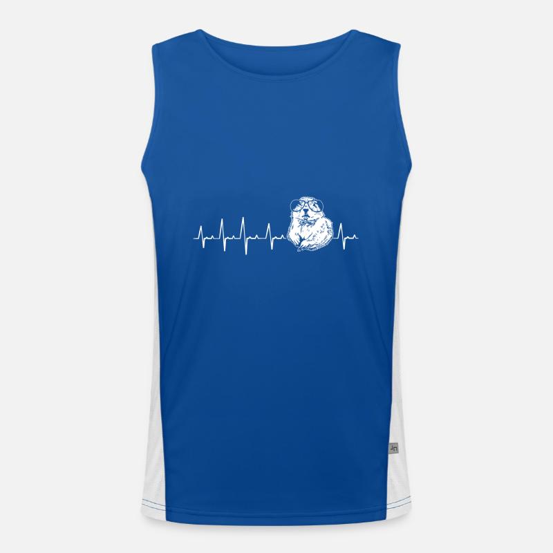 Prairie dog Men's Functional Contrast Tank Top 