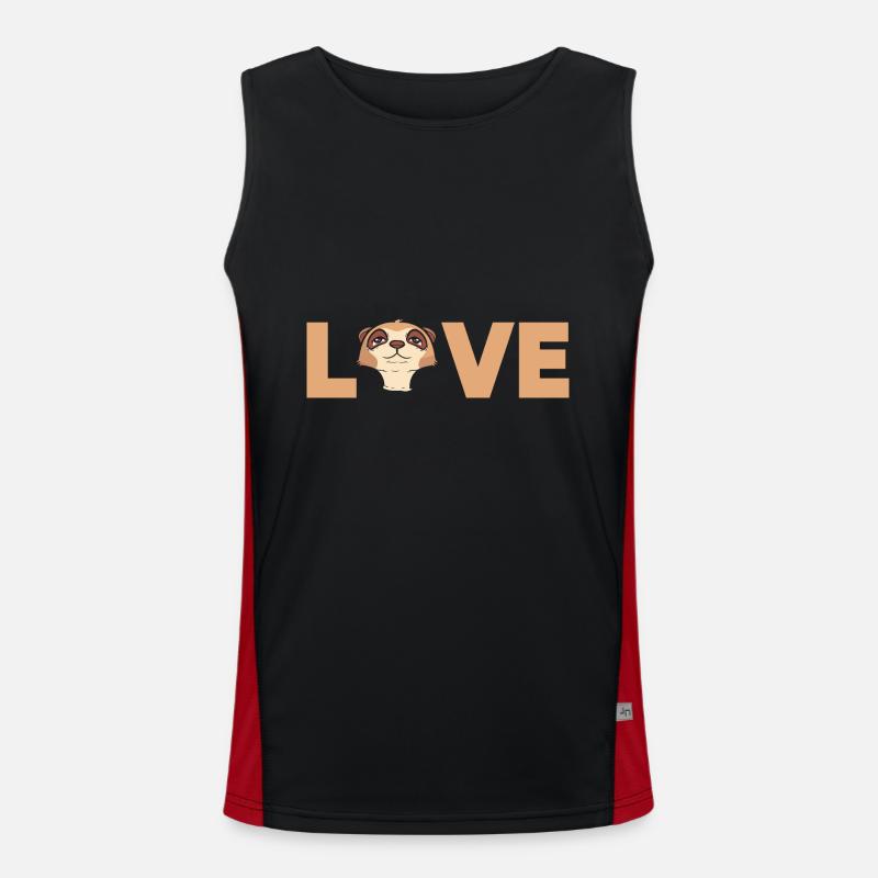 Meerkat Men's Functional Contrast Tank Top 