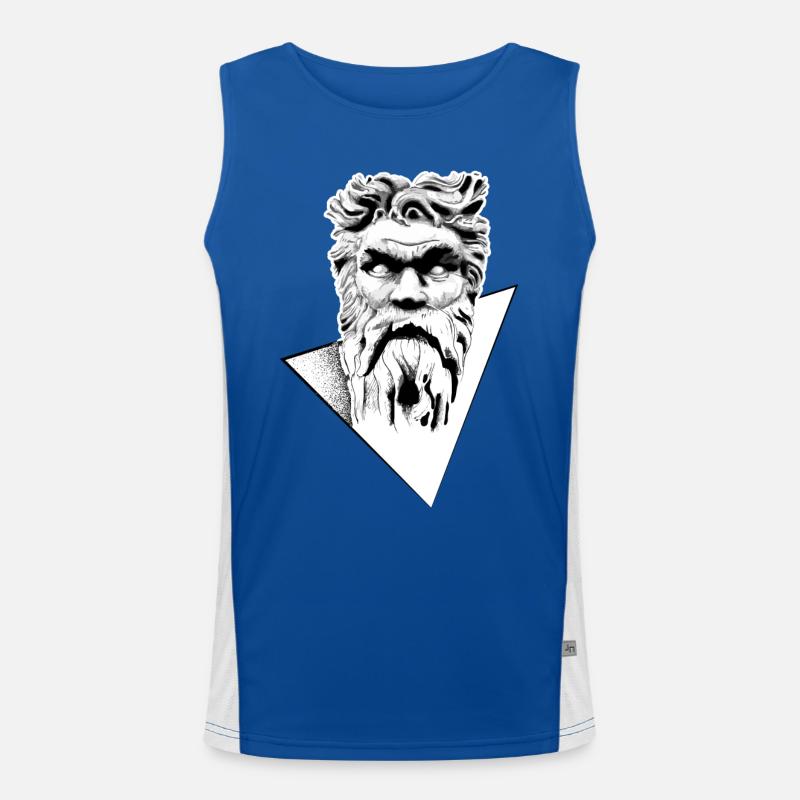 Wisdom Men's Functional Contrast Tank Top 