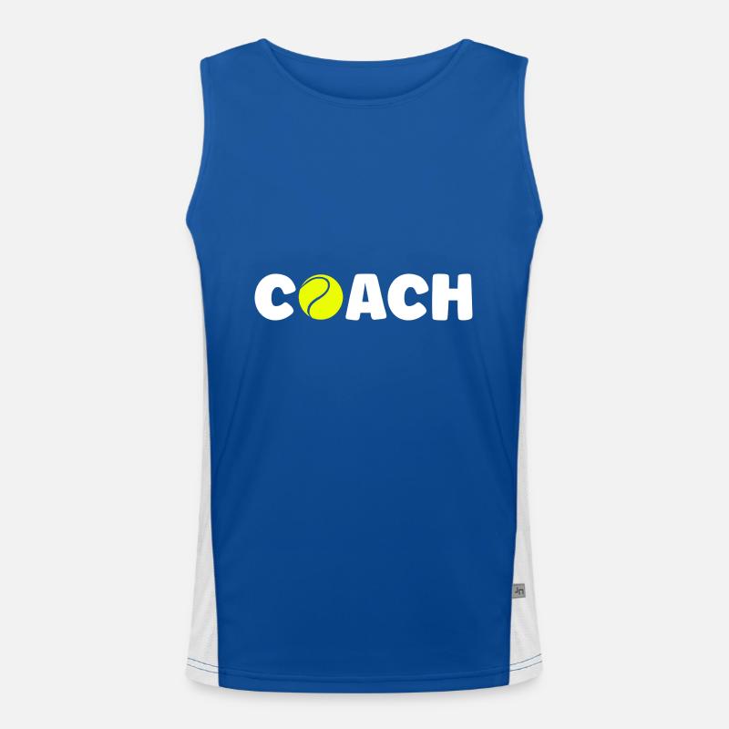 Coach de tennis Débardeur respirant contrasté Homme 