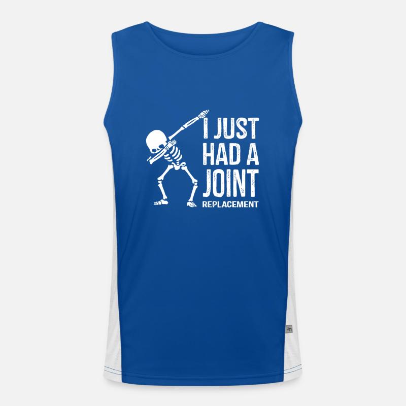 I Just had a Joint Replacement Men's Functional Contrast Tank Top 