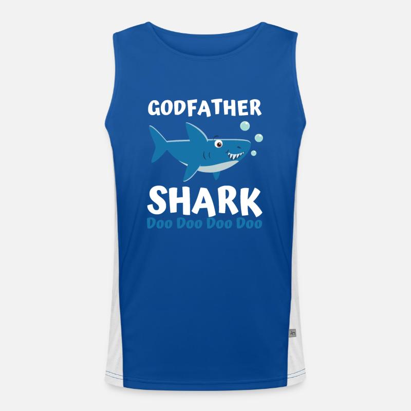 Fathers Day Gift from Godson Goddaughter Men's Functional Contrast Tank Top 