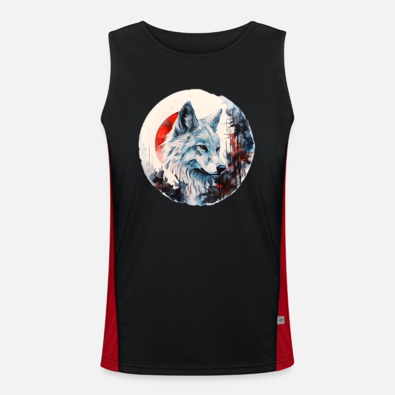 Loup Débardeur respirant contrasté Homme 