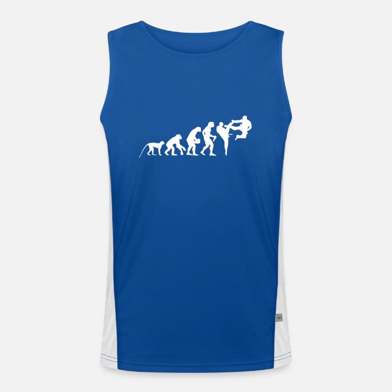 TAEKWONDO EVOLUTION Funktionelles Kontrast-Tank Top für Männer 