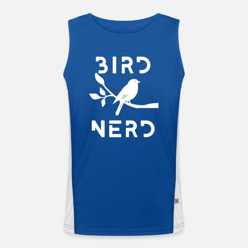 Birdwatching - Birdwatching - Birding - Nerd Men's Functional Contrast Tank Top 