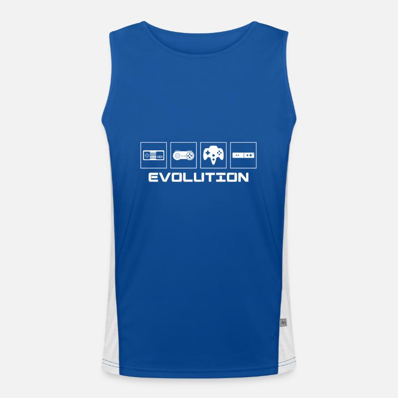 Les jeux vidéo Evolution - Gift Débardeur respirant contrasté Homme 