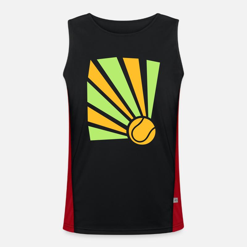 Tennis Explosion Men's Functional Contrast Tank Top 