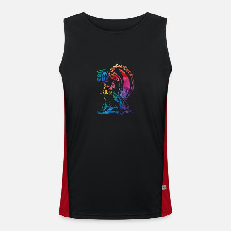 squirrel Men's Functional Contrast Tank Top 