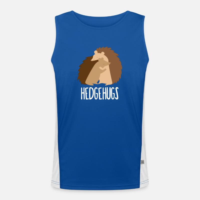Hérisson - Hérisson Hérisson - Hérisson Fan - Hedgie - cadeau Débardeur respirant contrasté Homme 