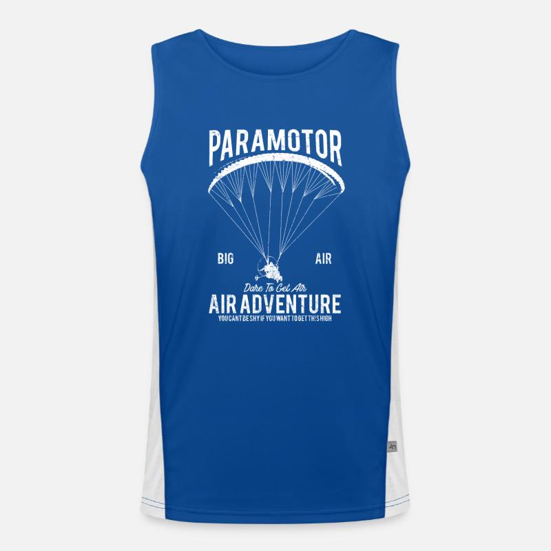 Paramotor Men's Functional Contrast Tank Top 