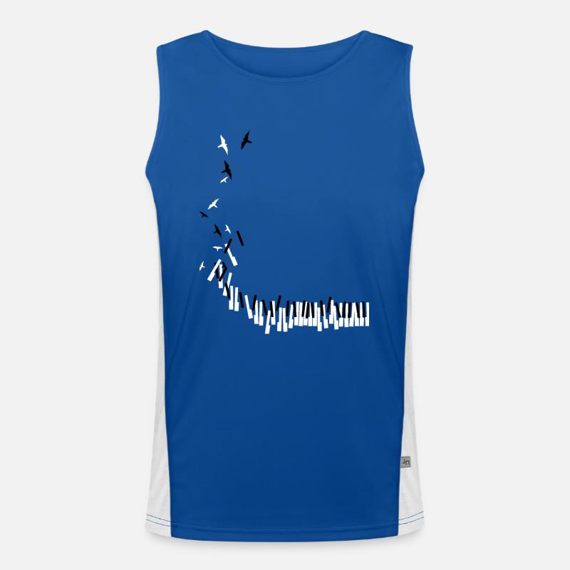 Piano Débardeur respirant contrasté Homme 