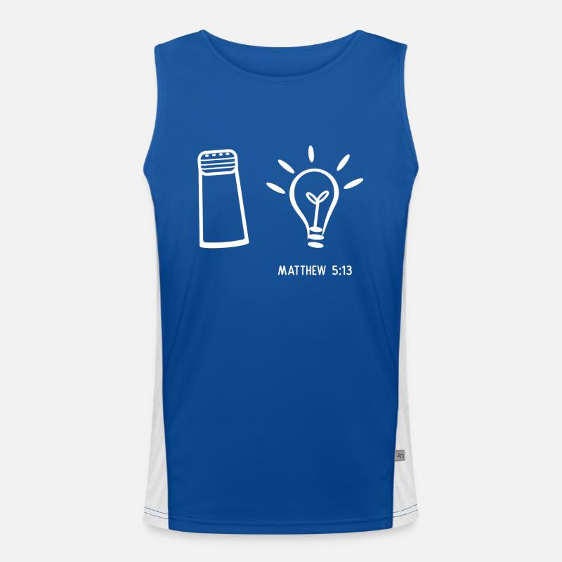 Salt and light Men's Functional Contrast Tank Top 